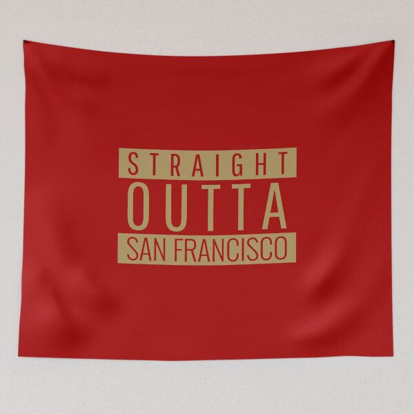 Item preview, Straight Outta San Francisco Football designed and sold by ricknosis.