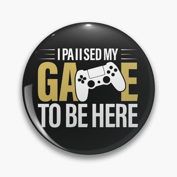 Item preview, Paused Game  designed and sold by Brandemcustoms.