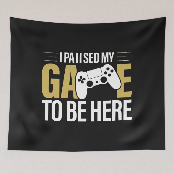 Item preview, Paused Game  designed and sold by Brandemcustoms.