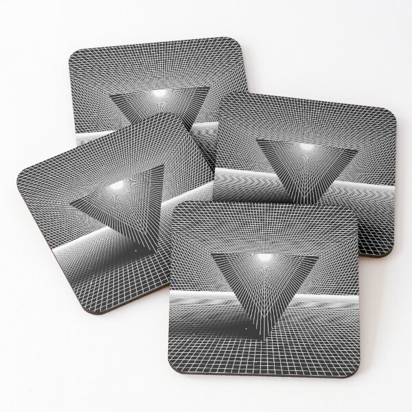 Item preview, Triangle with black-white lines designed and sold by divincreador.