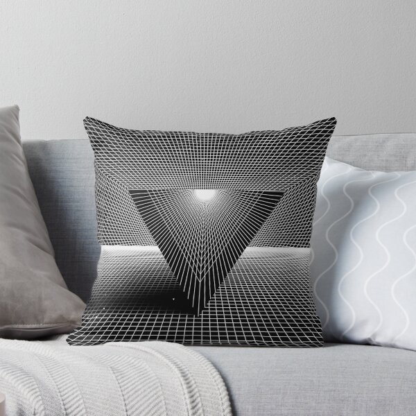 Item preview, Triangle with black-white lines designed and sold by divincreador.