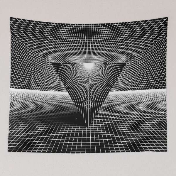 Item preview, Triangle with black-white lines designed and sold by divincreador.