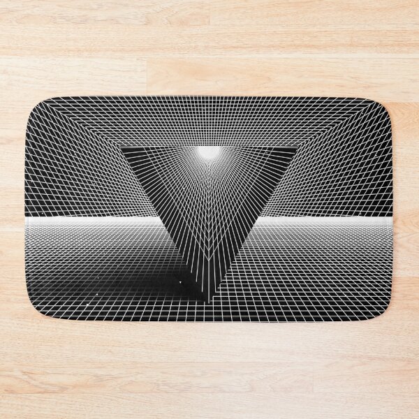 Item preview, Triangle with black-white lines designed and sold by divincreador.
