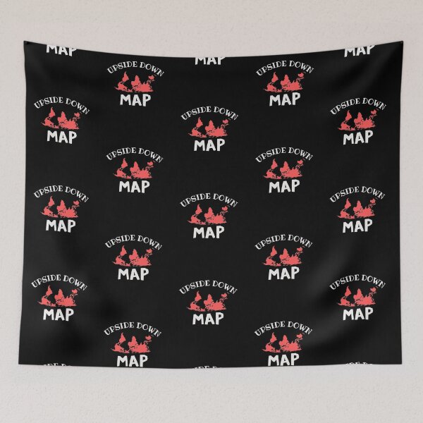 Item preview, Upside Down Map designed and sold by Joy Poddar.