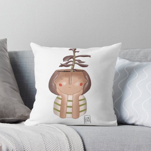 Item preview, Sleepy Plant Lady designed and sold by lazymaystudios.