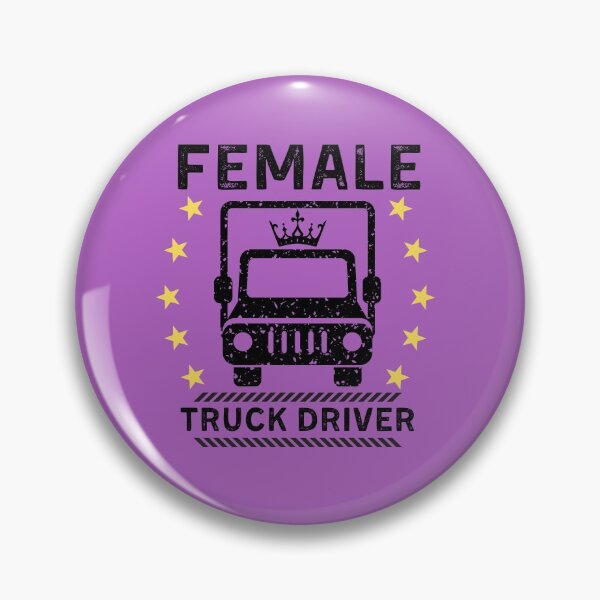 Item preview, Female Truck Driver designed and sold by aoichan3939.