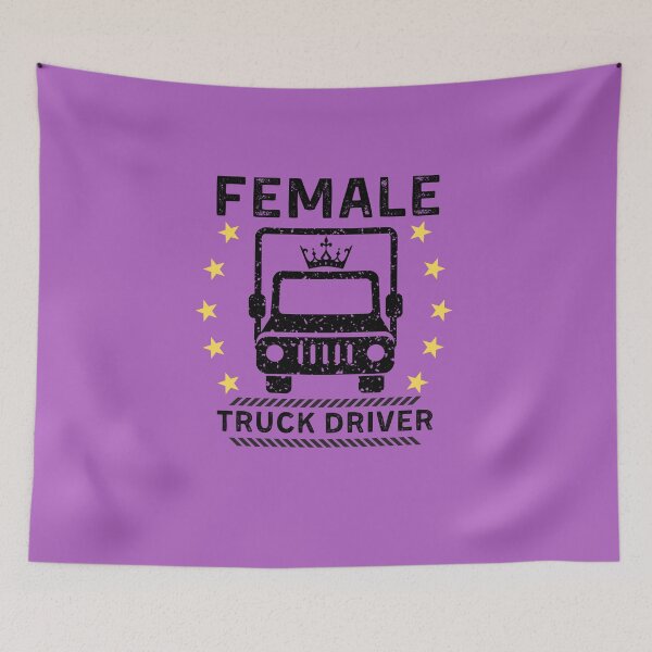 Item preview, Female Truck Driver designed and sold by aoichan3939.