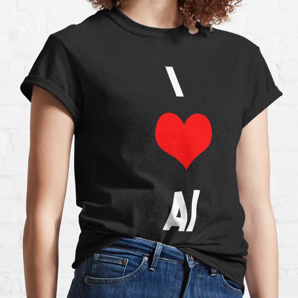 Item preview, I love Artificiel Intelligence: Best Gift for Artificiel Intelligence Engineer's and data scientists designed and sold by FamousShirts.