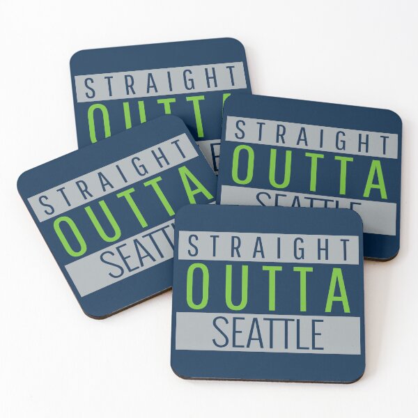 Artikelvorschau, Straight Outta Seattle Fußball entworfen und verkauft von ricknosis.