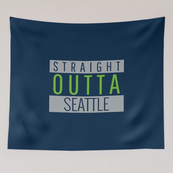 Artikelvorschau, Straight Outta Seattle Fußball entworfen und verkauft von ricknosis.