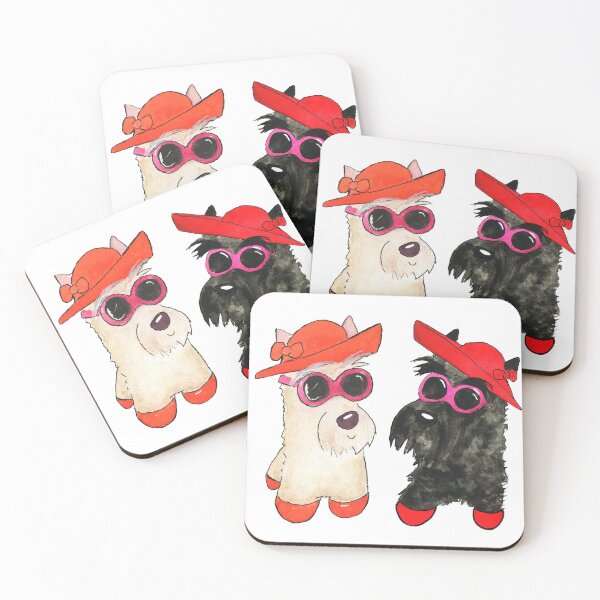 Item preview, Scottie Dogs 'Glam Scotties' designed and sold by archyscottie.