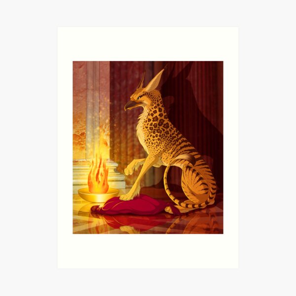 Elegant Griefler Art Print