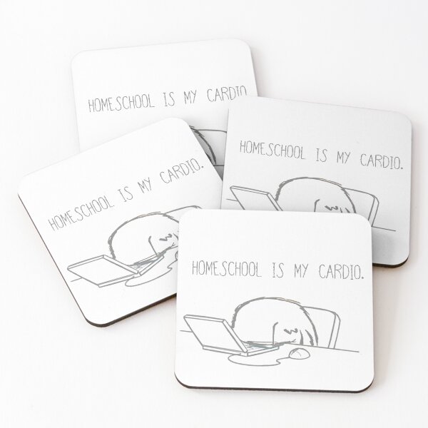 Item preview, Homeschool Is My Cardio designed and sold by Artcapturingart.