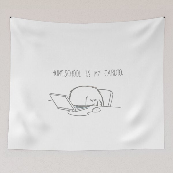Item preview, Homeschool Is My Cardio designed and sold by Artcapturingart.