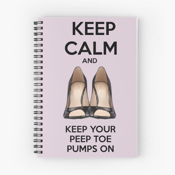 Item preview, Keep Calm and Keep Your Peep Toe Pumps On designed and sold by MagnumCreative.