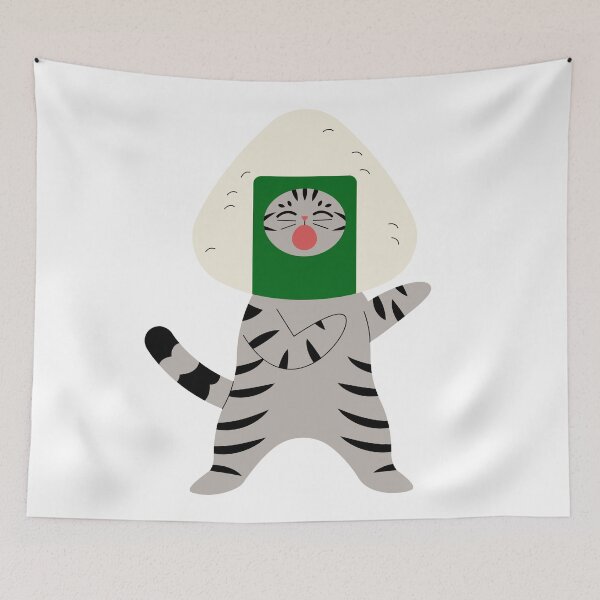 Item preview, Japanese Food Riceball Rice Ball Onigiri  designed and sold by cattiktoks1718.