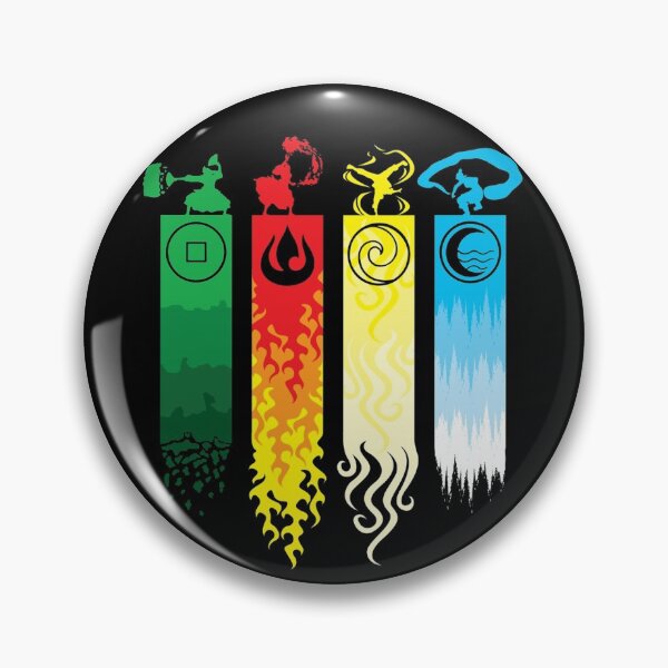 Item preview, Avatar the Last Airbender Element Symbols designed and sold by AnimeWorld8.