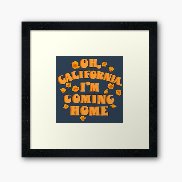 Item preview, Oh, California, I'm Coming Home - Joni (Transparent) designed and sold by An8-TrackMind.