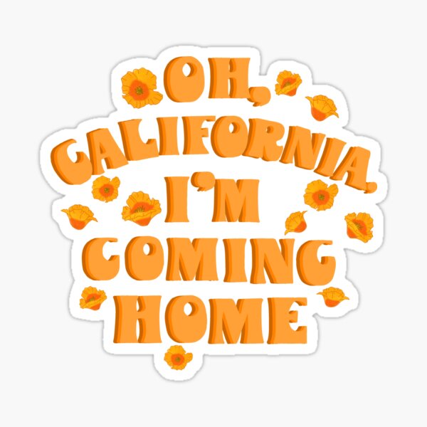 Item preview, Oh, California, I'm Coming Home - Joni (Transparent) designed and sold by An8-TrackMind.