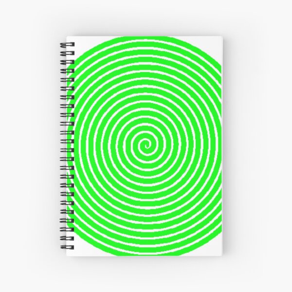 Green spiral Spiral Notebook