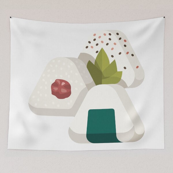 Item preview, Japanese Food Riceball Rice Ball Onigiri  designed and sold by cattiktoks1718.