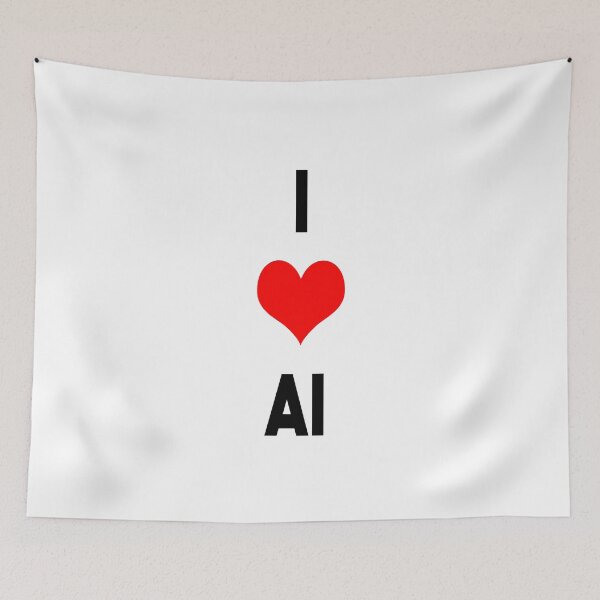 Item preview, I love Artificiel Intelligence: Best Gift for Artificiel Intelligence Engineer's and data scientists designed and sold by FamousShirts.