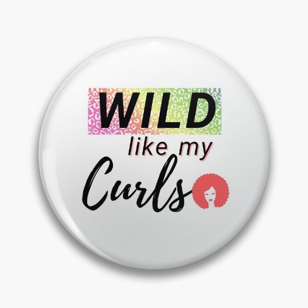 Item preview, wild like my curls (woman) designed and sold by i-longmanshop.