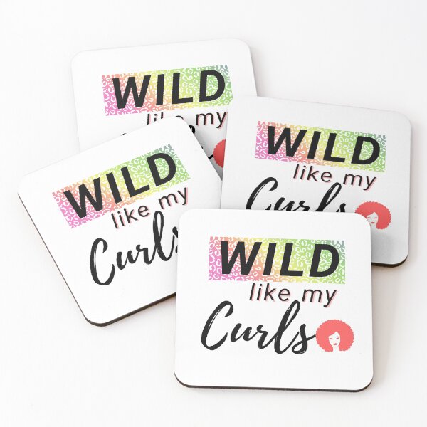 Item preview, wild like my curls (woman) designed and sold by i-longmanshop.