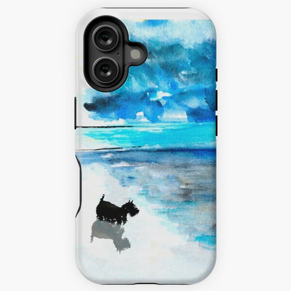 Item preview, Scottie Dog 'Seascape' designed and sold by archyscottie.
