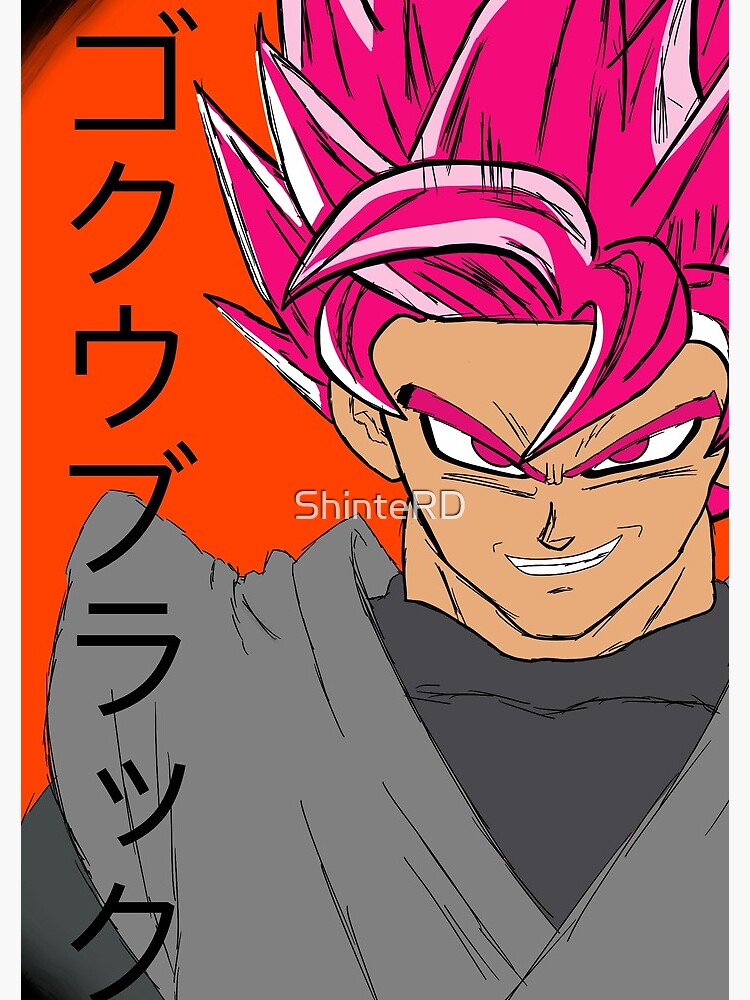 Goku Black Spiral Notebook by Deadly Eyes - Fine Art America