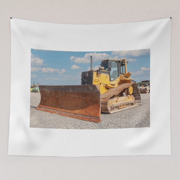 Item preview, A bulldozer at a construction site designed and sold by Marc Molenaar.