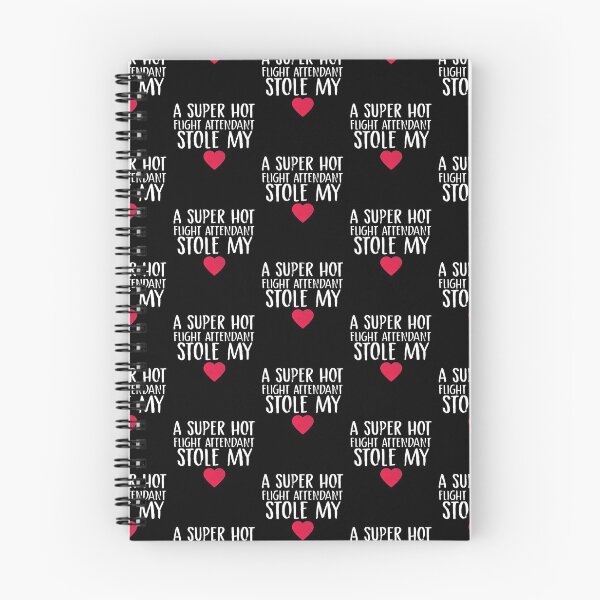 Item preview, A Super Hot Flight Attendant Stole My Heart Flight Attendant Boyfriend Spouse Flight Attendant Valentine's Day Couples Fiance designed and sold by Akmloza.