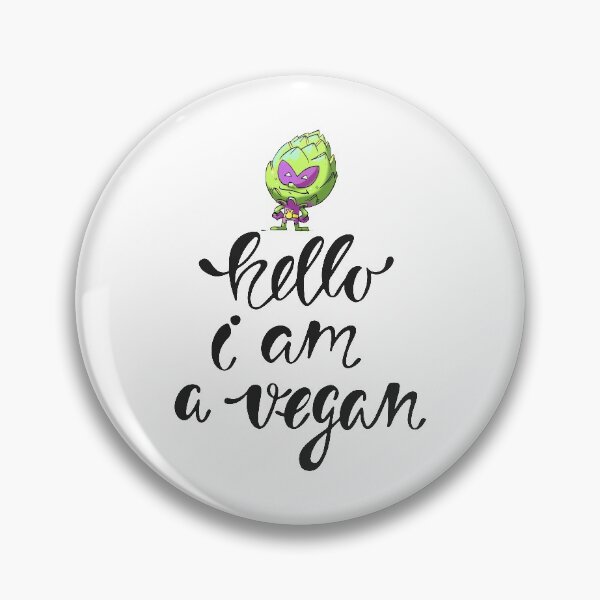 Item preview, Hello I am a Vegan Artichoke Alien  Foodietoon Superhero Planet 9 Superhero designed and sold by ProjectX23.