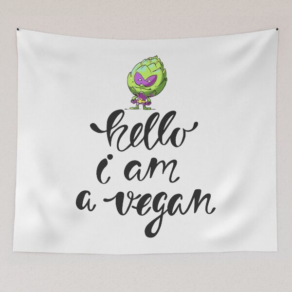 Item preview, Hello I am a Vegan Artichoke Alien  Foodietoon Superhero Planet 9 Superhero designed and sold by ProjectX23.
