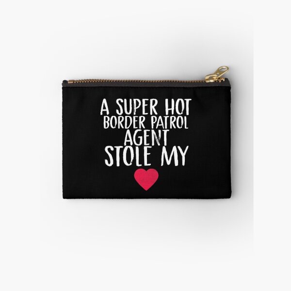 Item preview, A Super Hot Border Patrol Agent Stole My Heart Border Patrol Agent Wife Husband Spouse Valentine's Day BPA  Couples Fiance designed and sold by Akmloza.