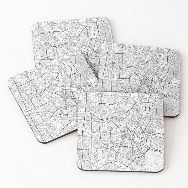 Item preview, Bangkok, Thailand Map (Theme 1) designed and sold by Mapnify.