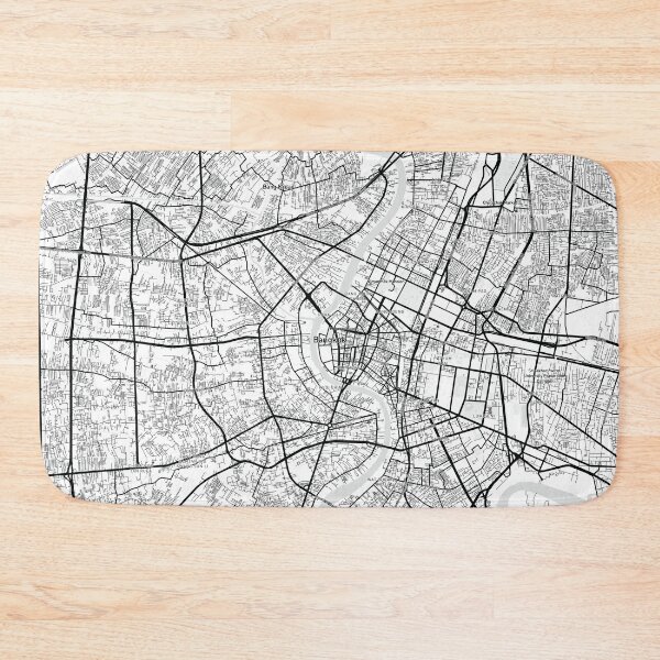 Item preview, Bangkok, Thailand Map (Theme 1) designed and sold by Mapnify.