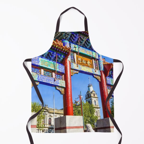 Item preview, View to the Old Mechanics Institute through the Paifang - Bendigo, Victoria designed and sold by Steven Jodoin.
