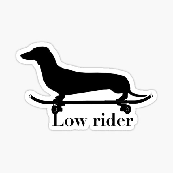 Low rider Sticker