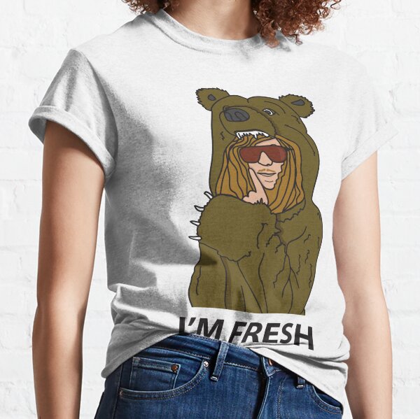 Swag Bear T Shirts Redbubble - bear shirt w cute bear slippers roblox bear slippers