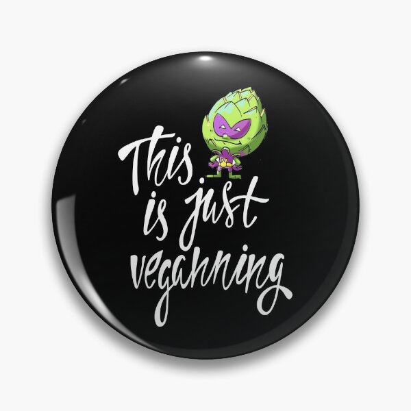 Item preview, This is Just Veganning Artichoke Alien  Foodietoon Superhero Planet 9 Superhero designed and sold by ProjectX23.
