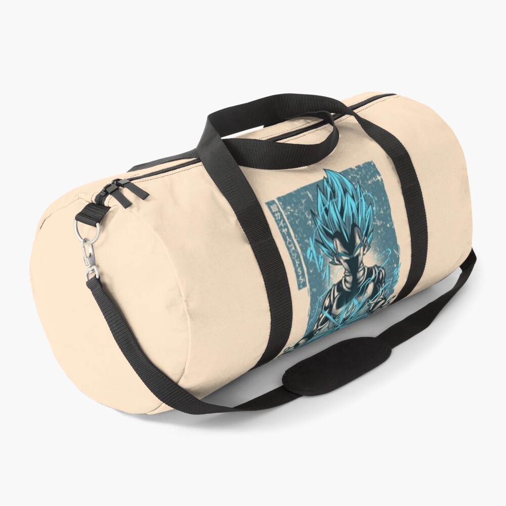Vegeta SSJ Blue Retoro Duffle Bag