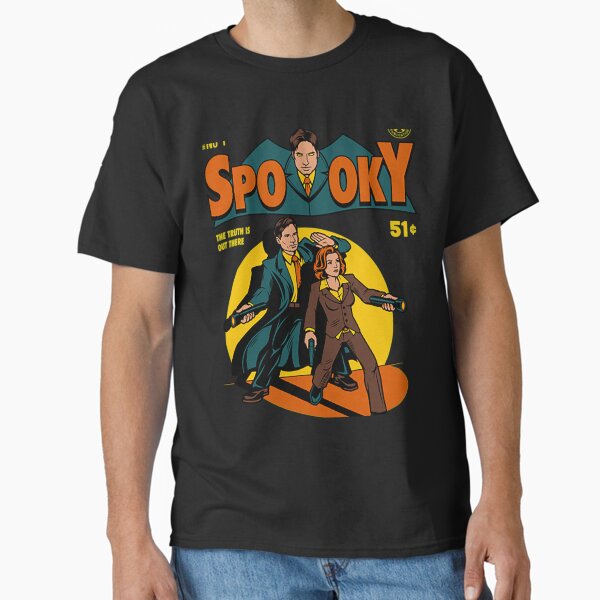 Item preview, X Files T-ShirtSpooky Comic designed and sold by MandilaJonh.