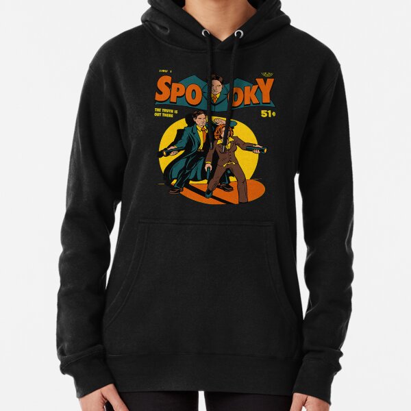 Artikel-Vorschau von X Dateien T-ShirtSpooky Comic, designt und verkauft von MandilaJonh.
