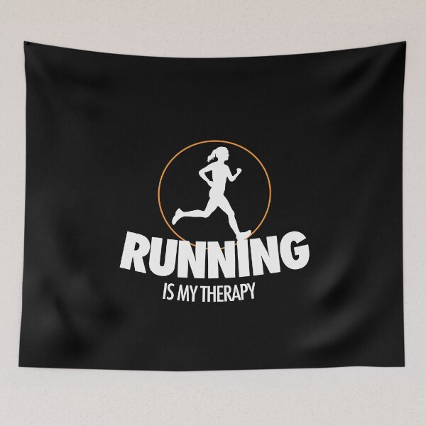 Item preview, Running Is My Therapy designed and sold by taddd.