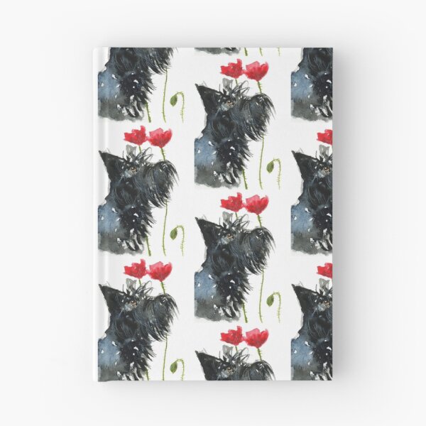 Item preview, Scottie Dog 'Poppies' designed and sold by archyscottie.