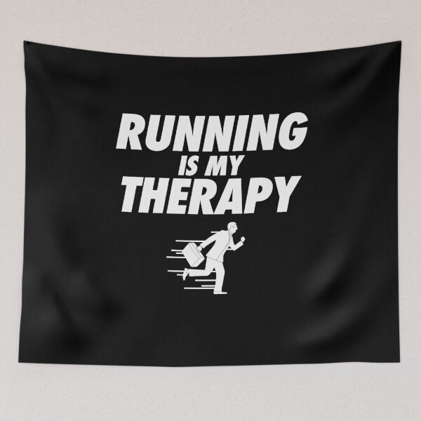 Item preview, Running (late) Is My Therapy designed and sold by taddd.
