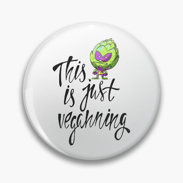 Item preview, This is Just Veganning Artichoke Alien  Foodietoon Superhero Planet 9 Superhero designed and sold by ProjectX23.