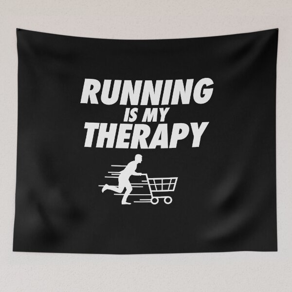 Item preview, Running Is My Therapy designed and sold by taddd.