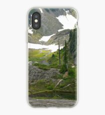 trail in heather meadows, wa, usa iPhone Case
